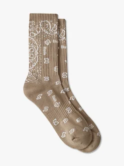 BANDANA JACQUARD SOCKS|RHUDE Sale
