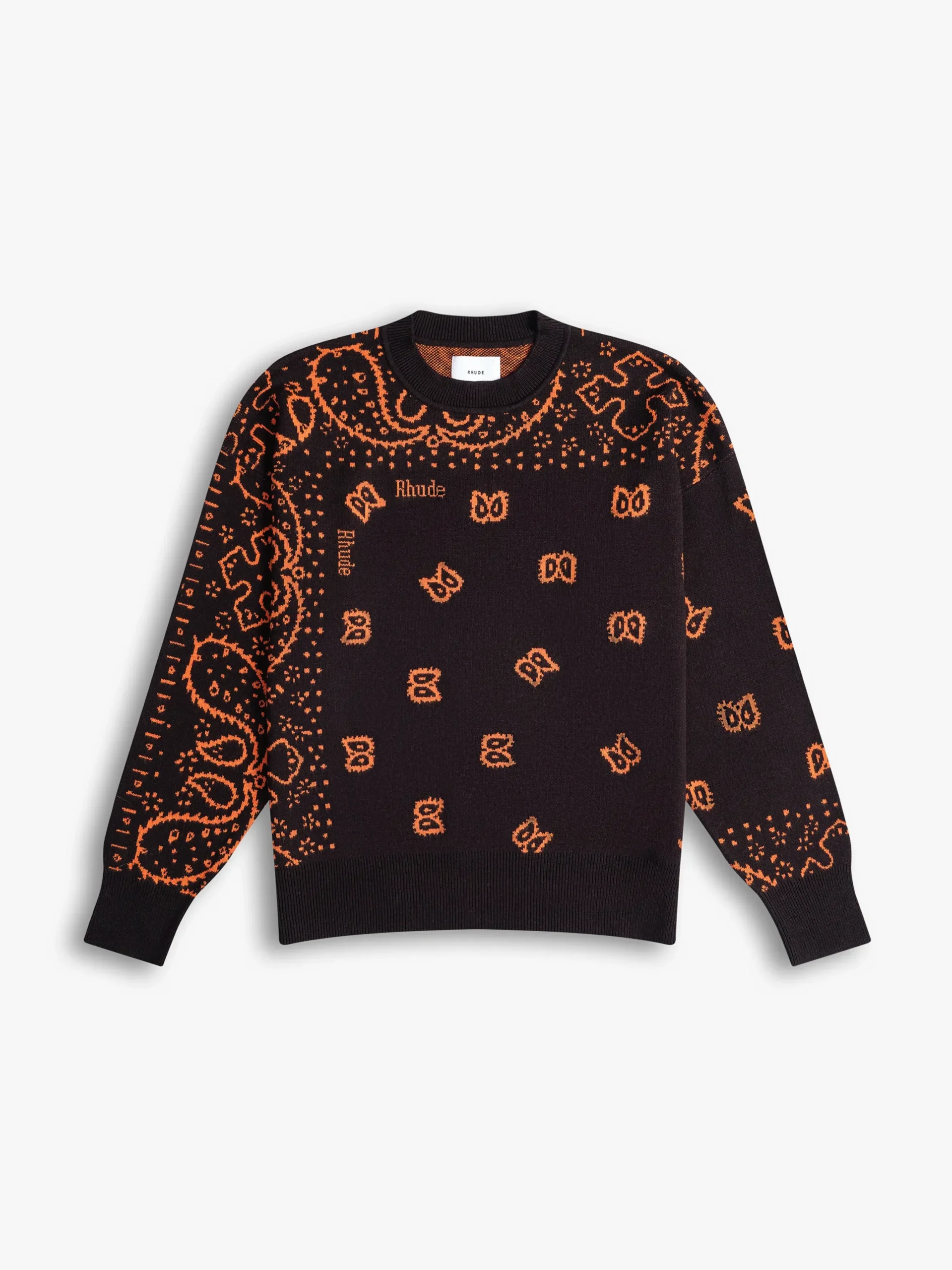 BANDANA KNIT CREWNECK|RHUDE Best