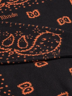 BANDANA KNIT CREWNECK|RHUDE Best