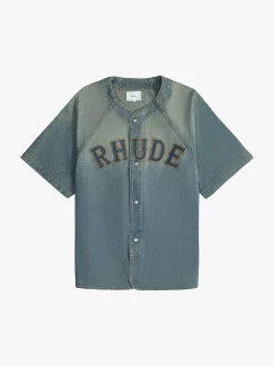 BASEBALL DENIM SHIRT|RHUDE Discount