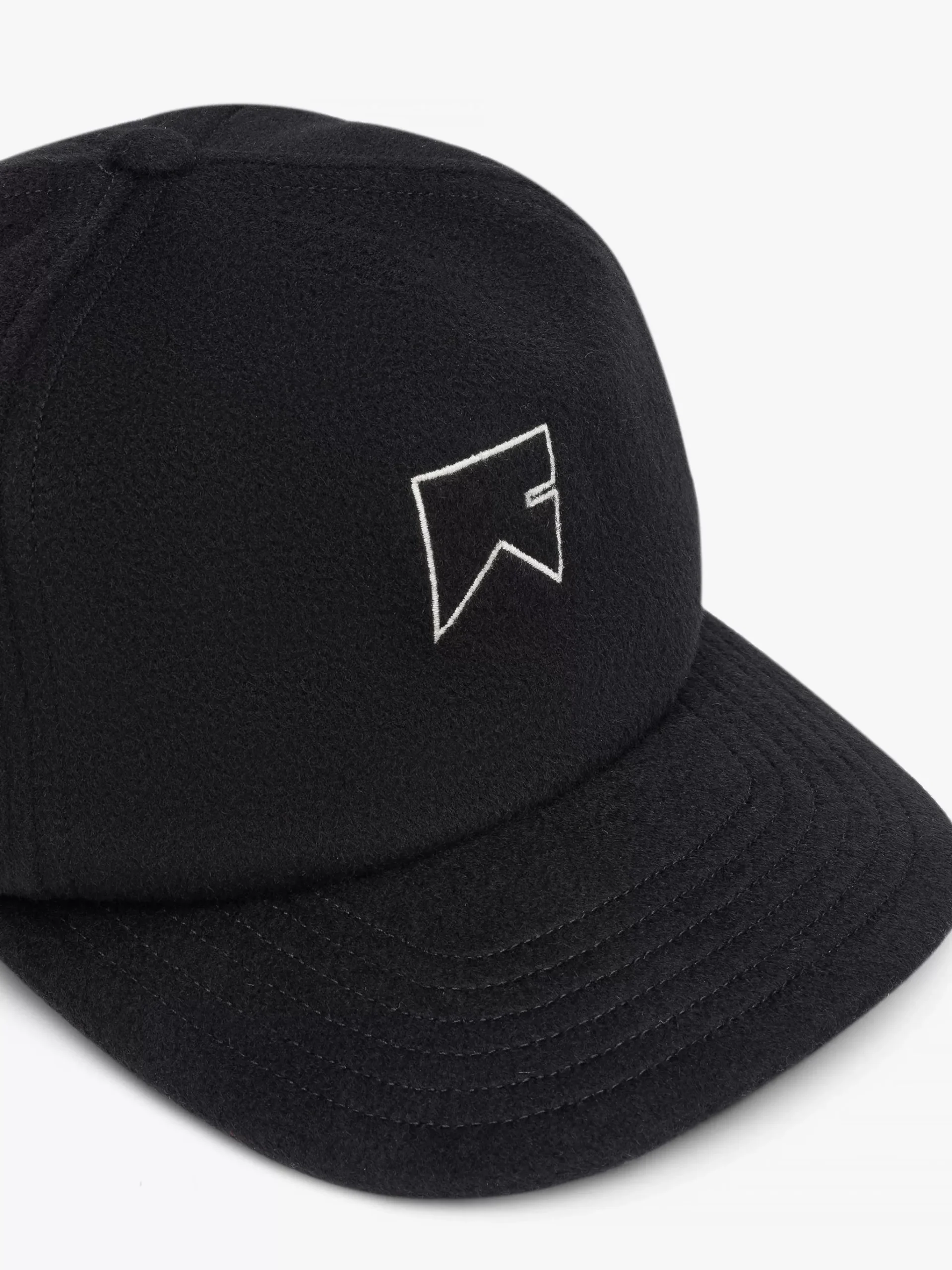 CASHMERE CHEVRON LOGO HAT|RHUDE Fashion