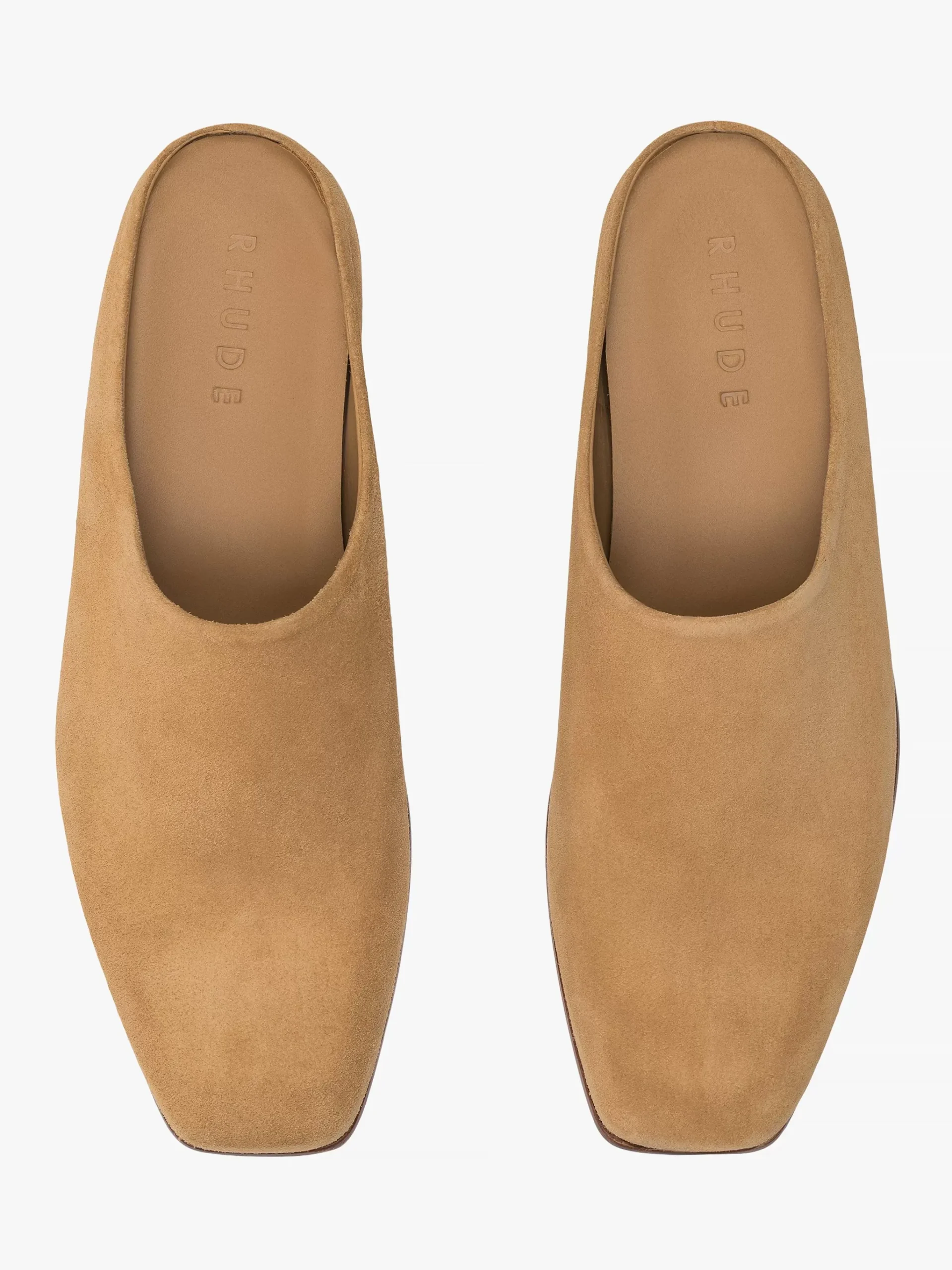 CHATEAU SUEDE MULES|RHUDE New