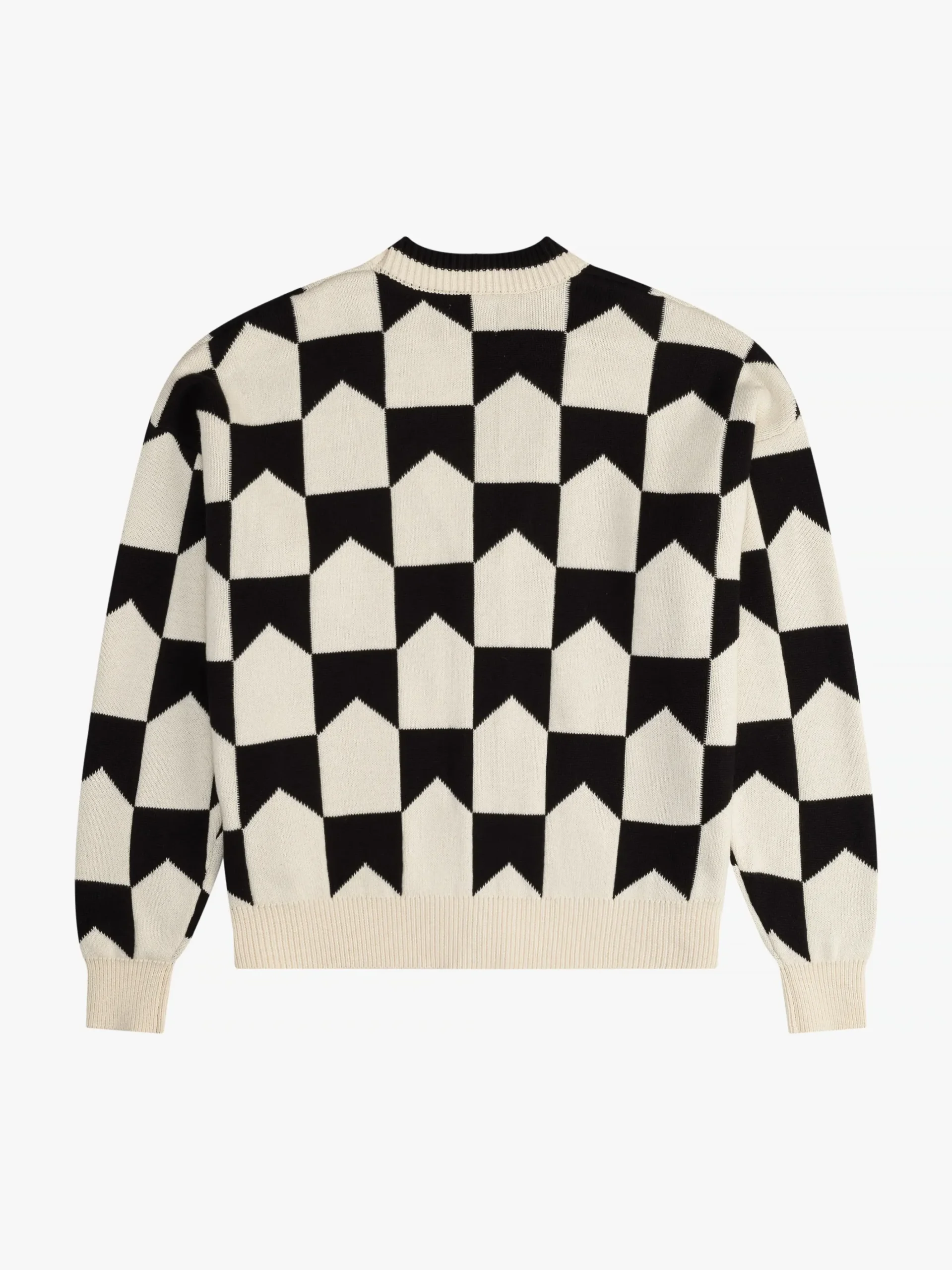 CHEVRON CHECKERED KNIT CARDIGAN|RHUDE Clearance