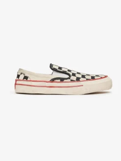 CHEVRON CHECKERED SLIP ON SNEAKER|RHUDE Clearance