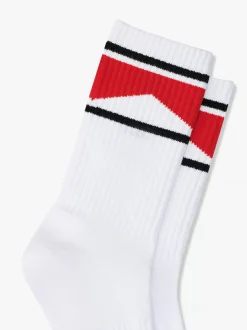 CHEVRON LOGO SOCKS|RHUDE New