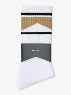 CHEVRON LOGO SOCKS|RHUDE Shop