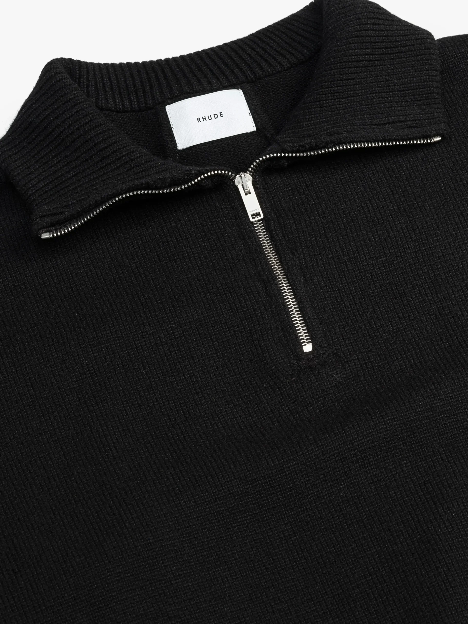 CORE CASHMERE KNIT QUARTER-ZIP|RHUDE Clearance