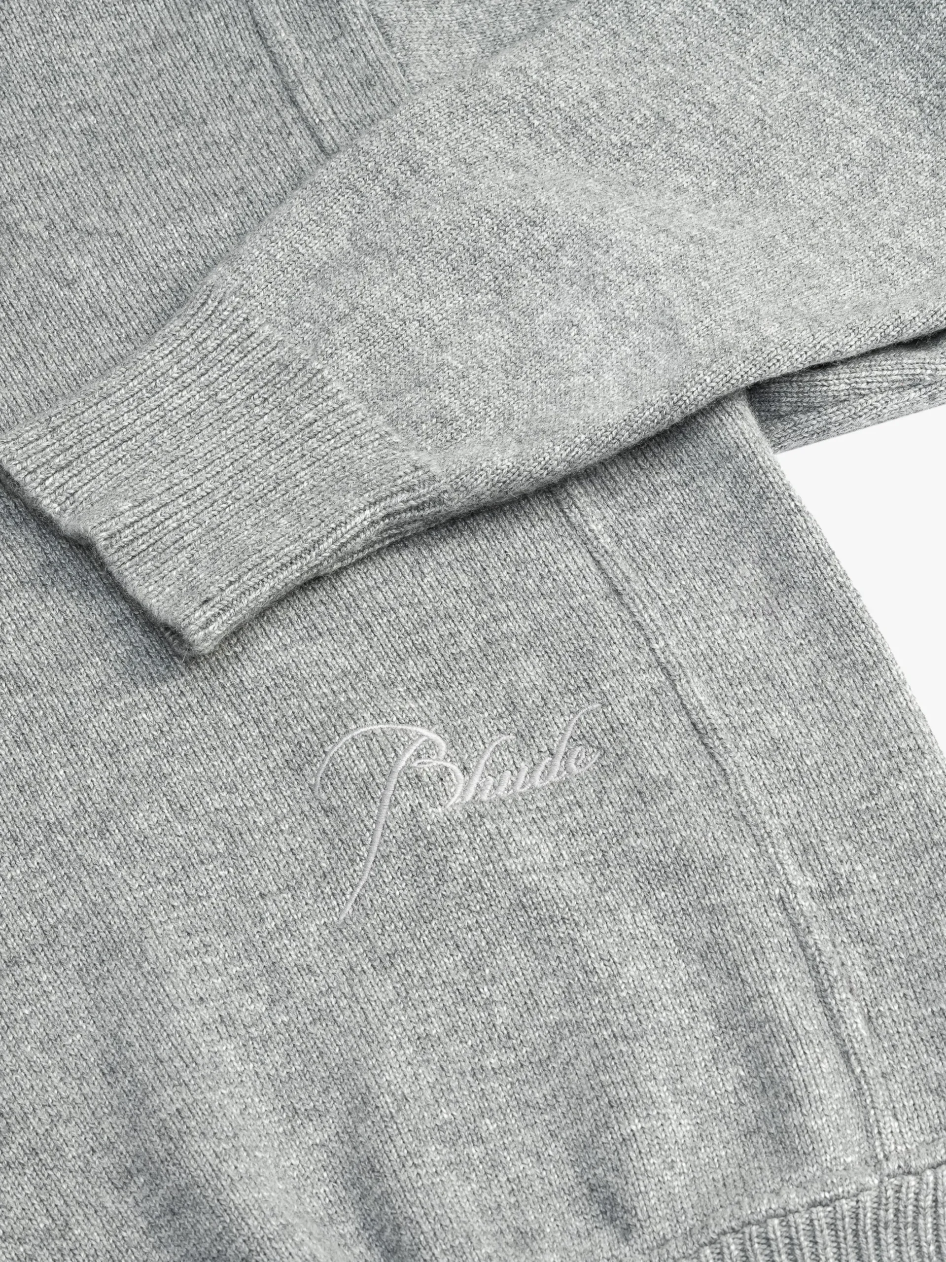 CORE CASHMERE KNIT QUARTER-ZIP|RHUDE Clearance