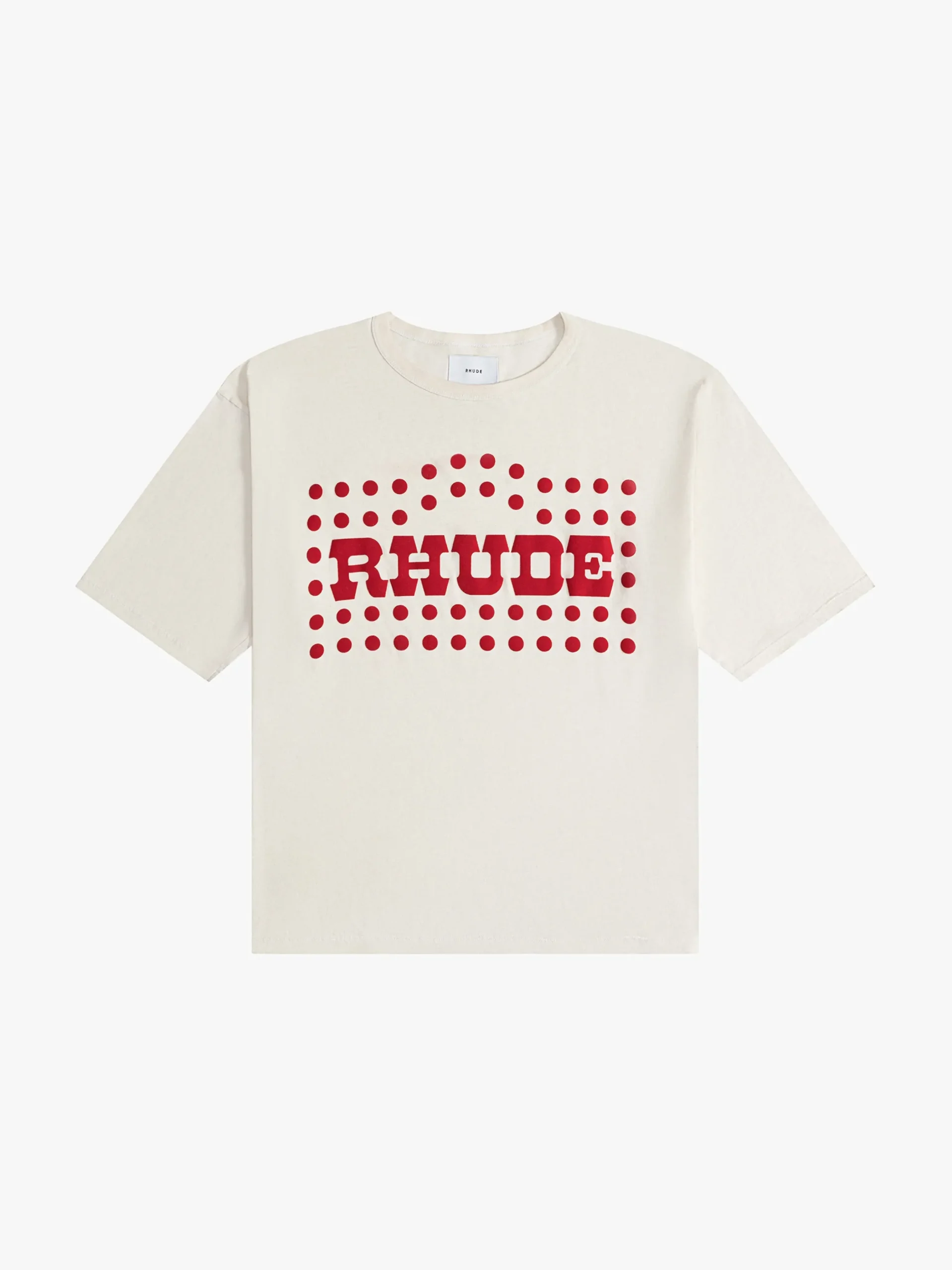 FLOCKED BURNOUT TEE|RHUDE Store