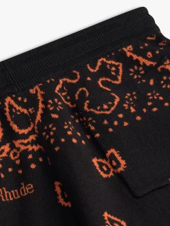 KNIT BANDANA SHORTS|RHUDE Outlet
