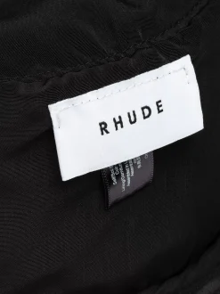 LOGO LEATHER BUCKET HAT|RHUDE Store