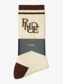 Logo Sock|RHUDE Outlet