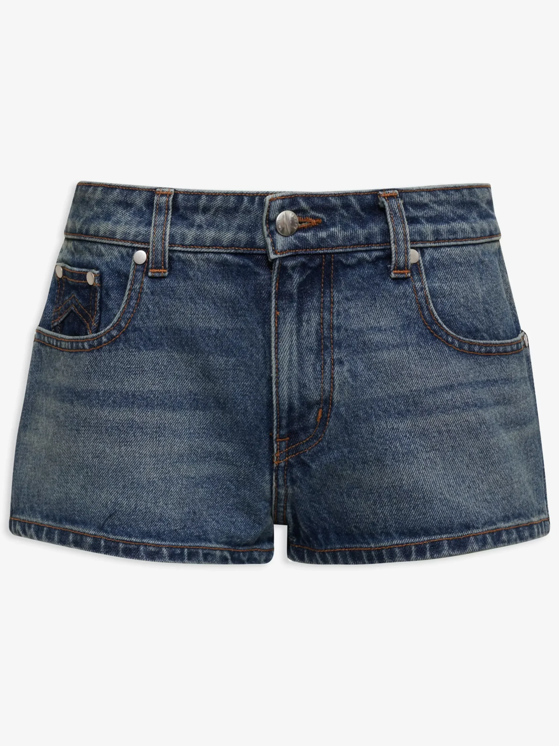 LOW-WAIST DENIM SHORTS|RHUDE Sale