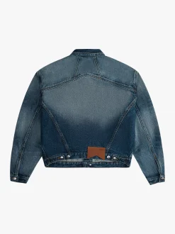 OVERSIZED DENIM TRUCKER JACKET|RHUDE Best
