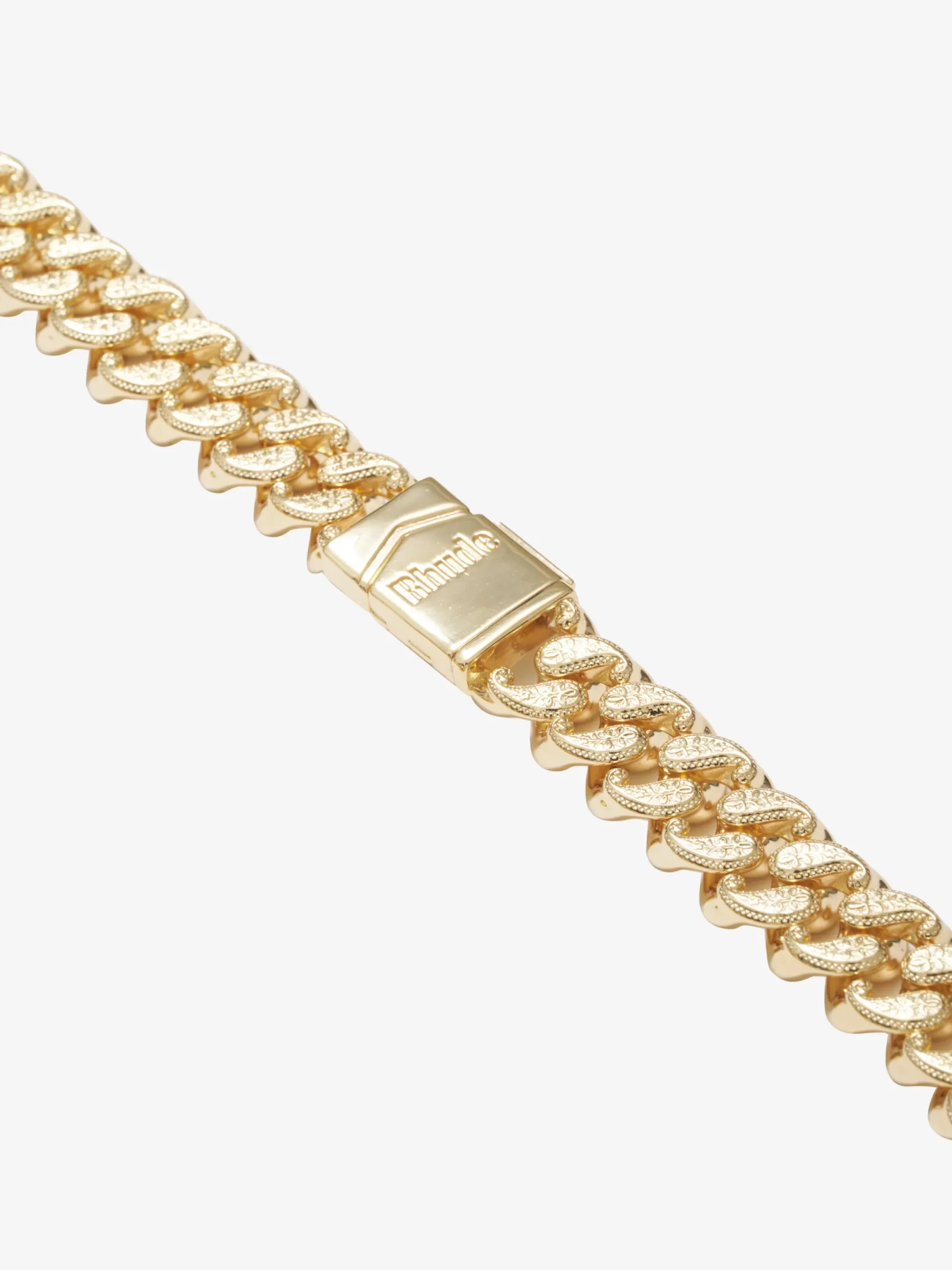 PAISLEY CUBAN LINK NECKLACE|RHUDE Outlet