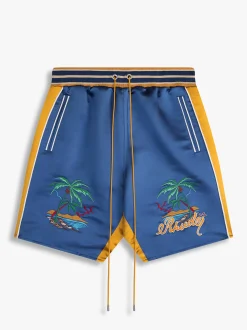 PALM EAGLES SOUVENIER SHORTS|RHUDE New