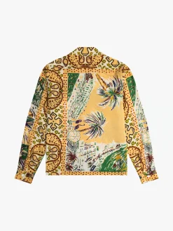 PALMINA SILK LS SHIRT|RHUDE Cheap