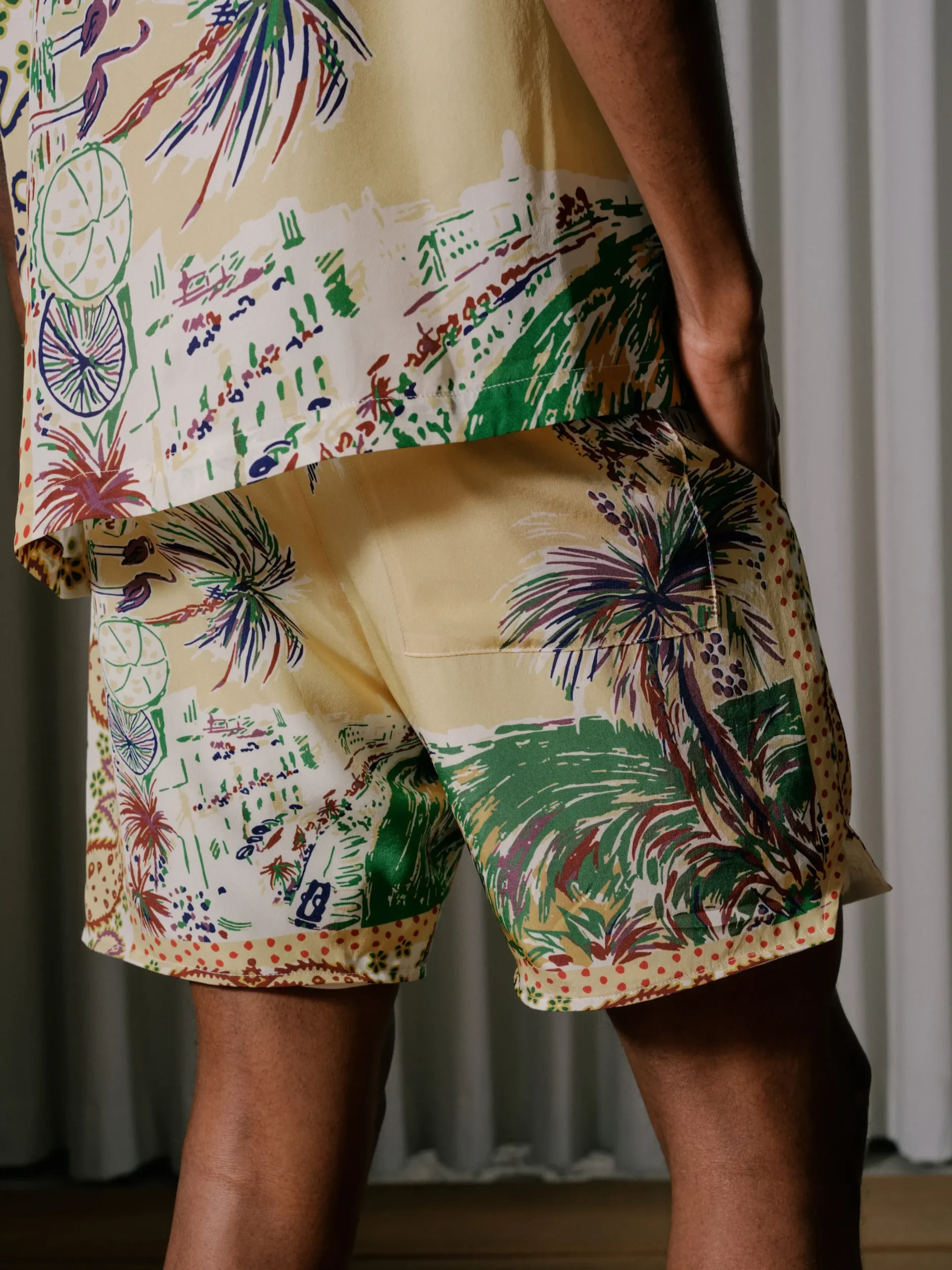PALMINA SILK SHORT|RHUDE Fashion