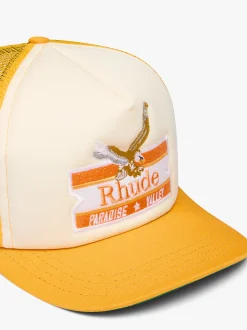 PARADISE VALLEY TWILL TRUCKER HAT|RHUDE Online