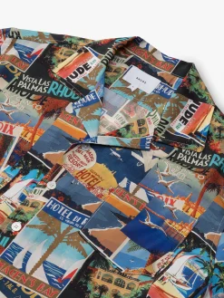 POSTCARD SILK SHIRT|RHUDE Hot