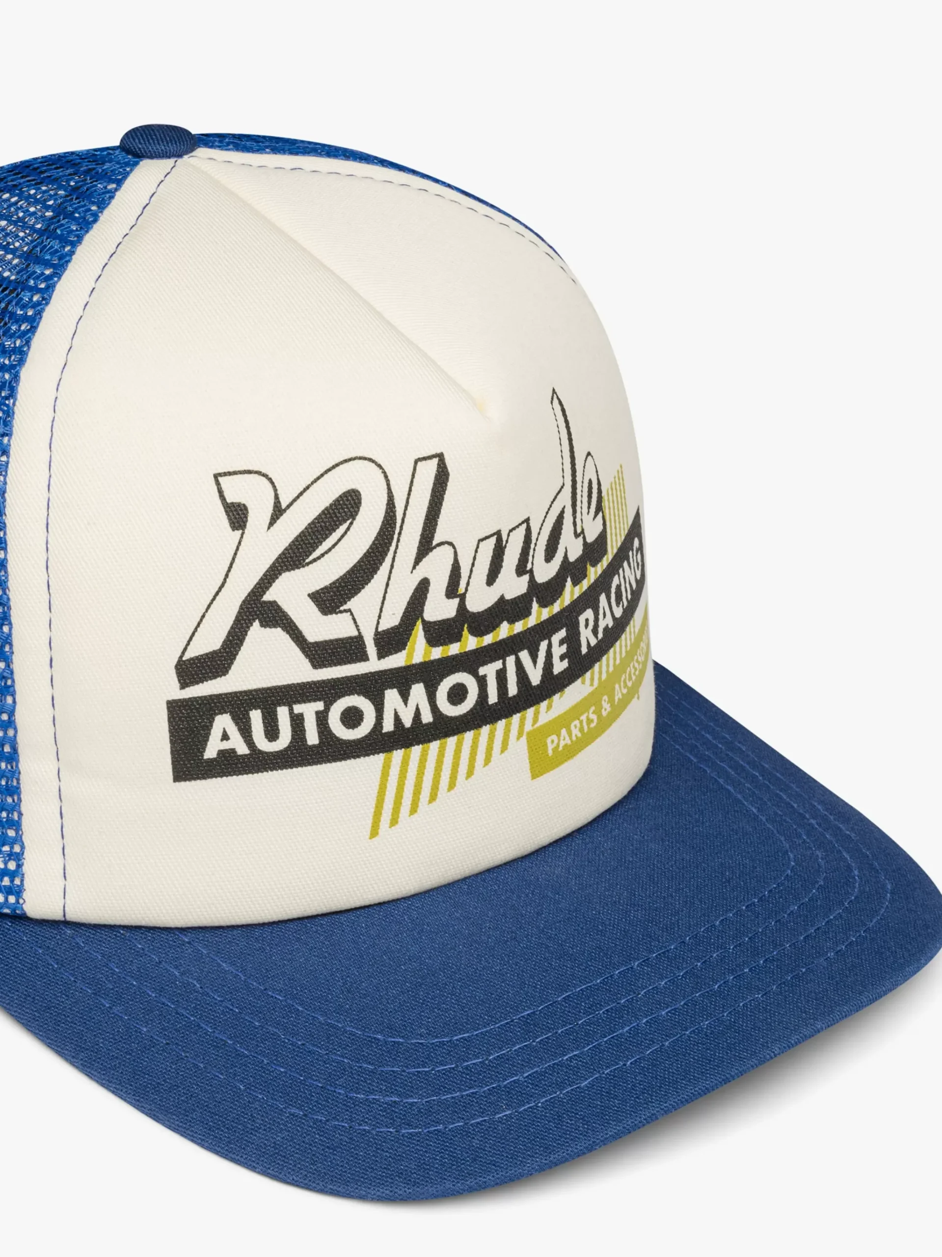 AUTO RACING TRUCKER HAT|RHUDE Fashion
