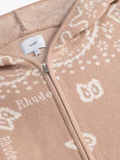 BANDANA KNIT ZIP-UP|RHUDE Cheap