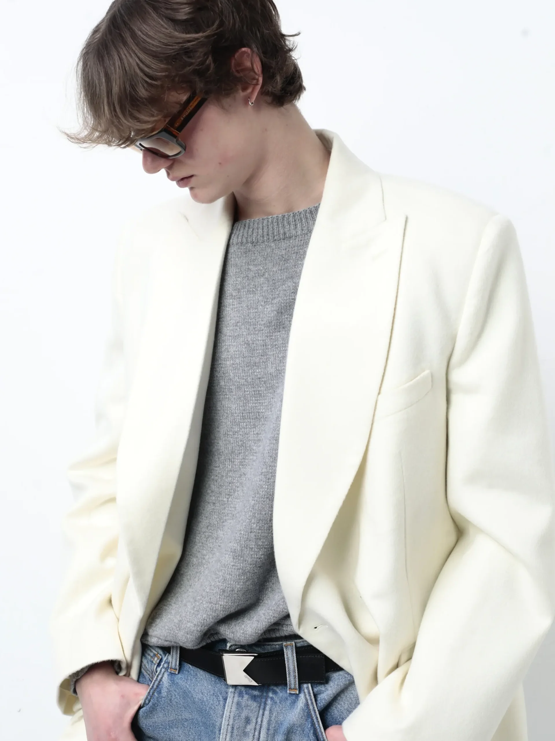 CASHMERE KNIT CORE CREWNECK|RHUDE Sale