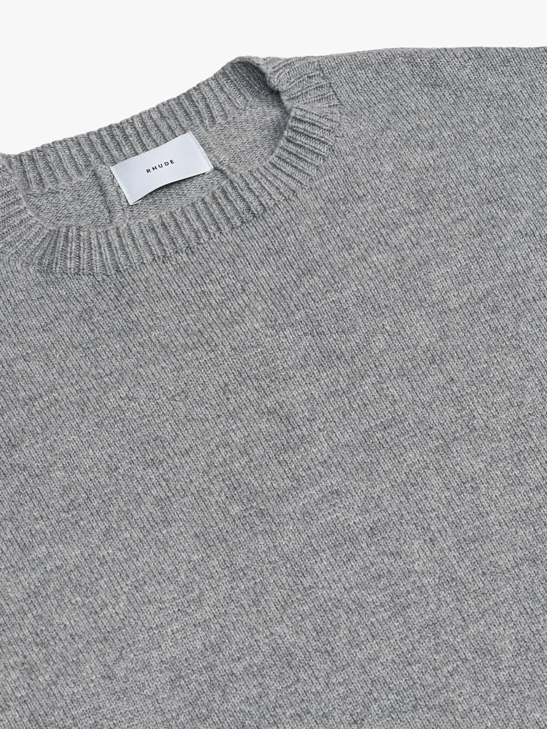 CASHMERE KNIT CORE CREWNECK|RHUDE Sale