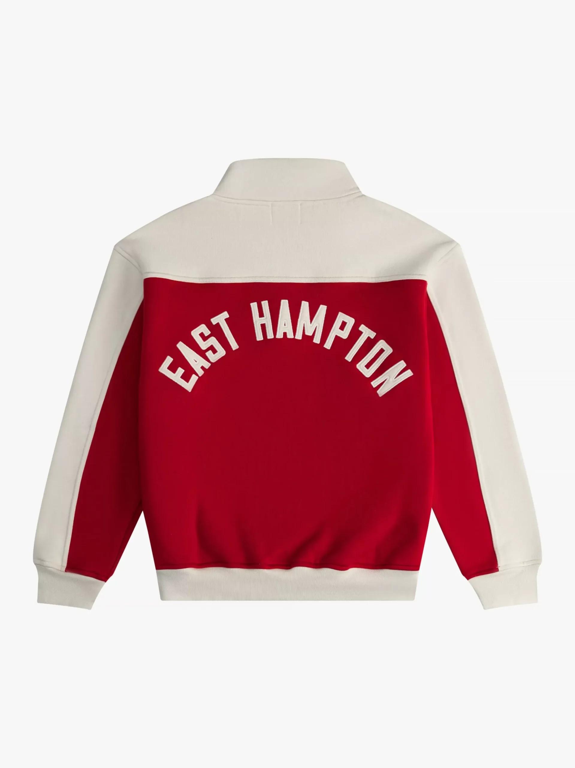 CONTRAST QUARTER-ZIP VARSITY|RHUDE New