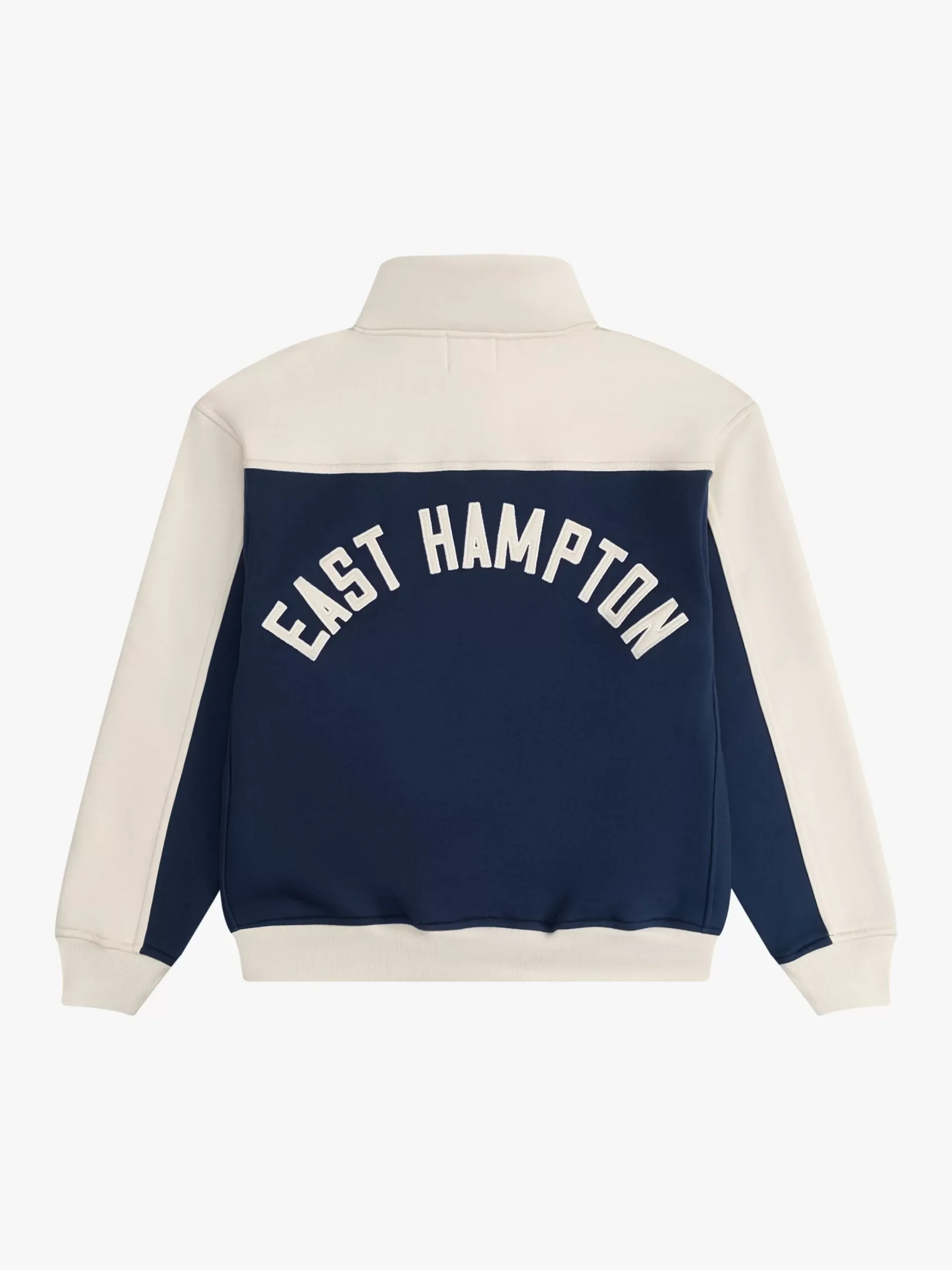 CONTRAST QUARTER-ZIP VARSITY|RHUDE New