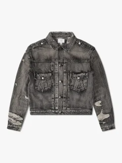 DENIM TRUCKER JACKET|RHUDE Online
