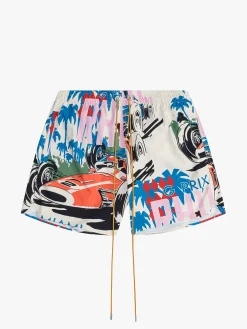 GRAND PRIX SWIM TRUNKS|RHUDE Cheap