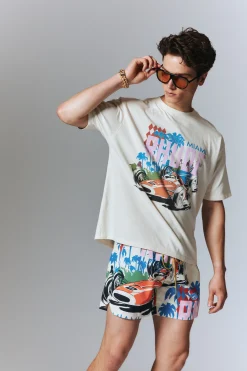 GRAND PRIX SWIM TRUNKS|RHUDE Cheap