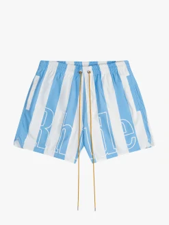 LOGO STRIPED TRUNKS|RHUDE Cheap