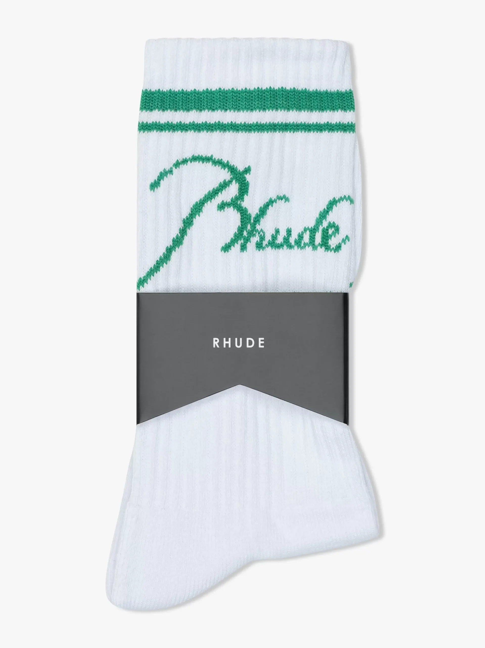 SCRIPT LOGO SOCK|RHUDE New