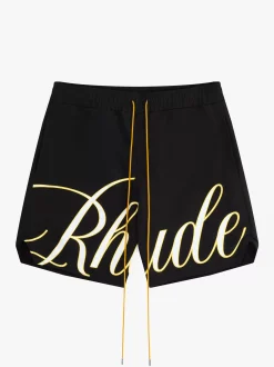 SCRIPT LOGO SWIM SHORTS|RHUDE Hot