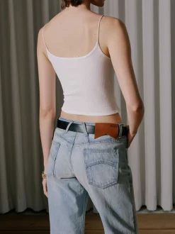 SHEER RIB KNIT TANKTOP|RHUDE Best Sale