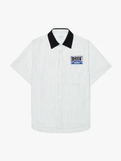 TWILL STRIPE MECHANIC BUTTON DOWN|RHUDE Online