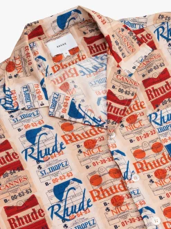 VOYAGE DE SILK SHIRT|RHUDE Shop