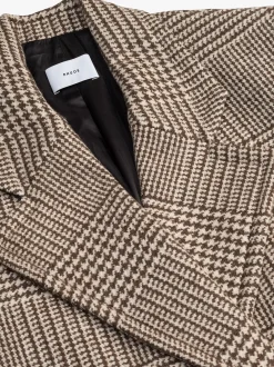 WOOL HOUNDSTOOTH COAT|RHUDE Flash Sale