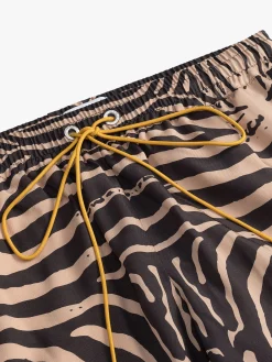 ZEBRA SILK SHORT|RHUDE New